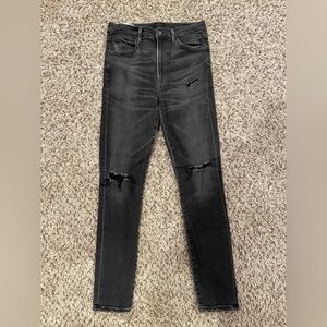 Citizens Of Humanity Chrissy Black Uber High Rise Women's Jeans